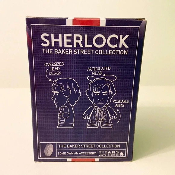 2015 Sherlock Holmes The Baker Street Collection Titans Figure 4.5 Inch Tall - Picture 4 of 10